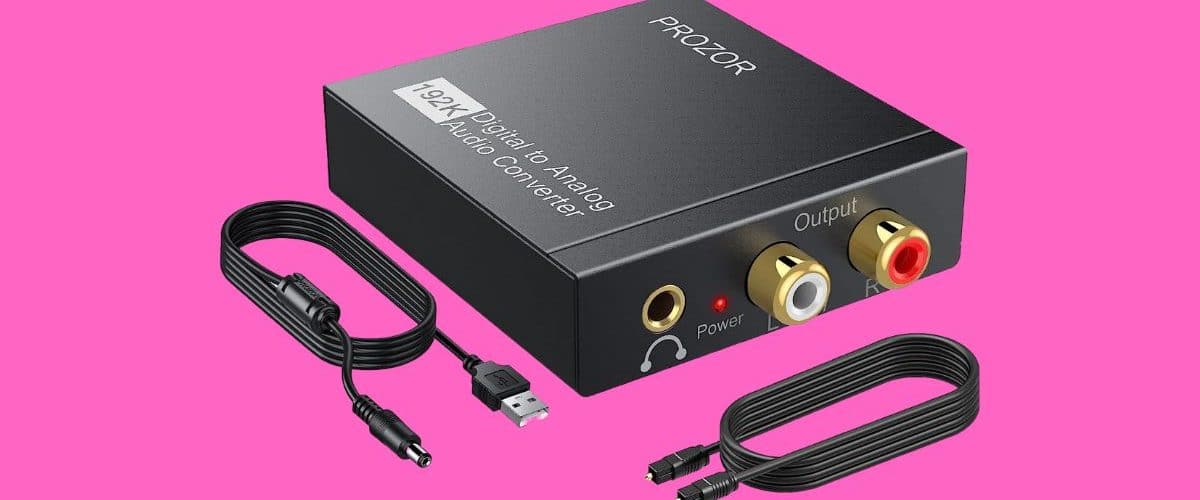 Avis convertisseur analogique numerique audio Prozor 192kHz DAC audio