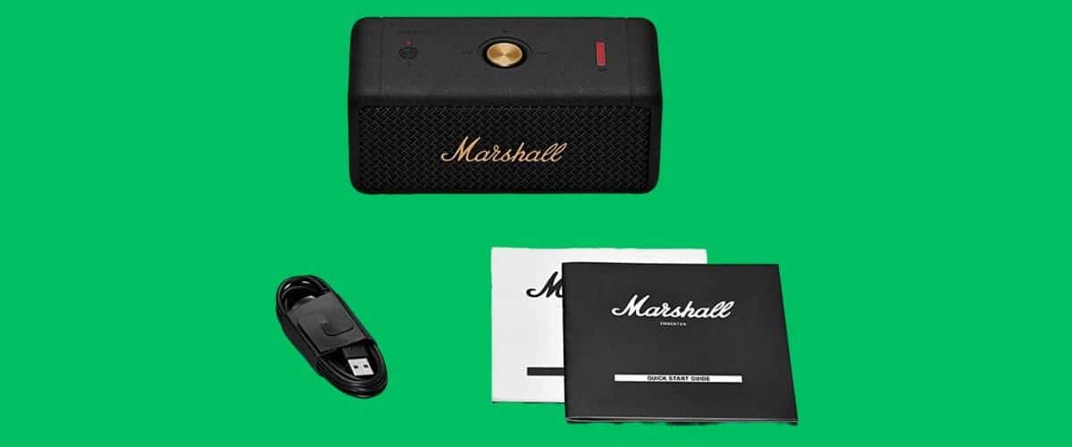 Avis enceinte Bluetooth portatif Marshall Emberton